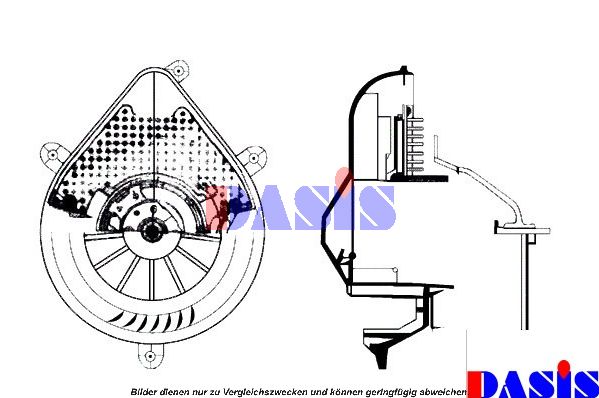 AKS DASIS vidaus pūtiklis 740115N